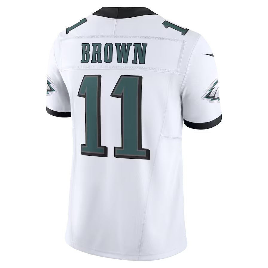 Custom #11 White PHI Football Shirt Top