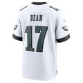 Custom #17 White PHI Football Shirt Top