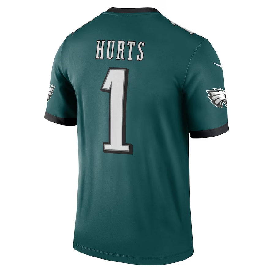 Custom #1 Midnight Green PHI Football Shirt Top