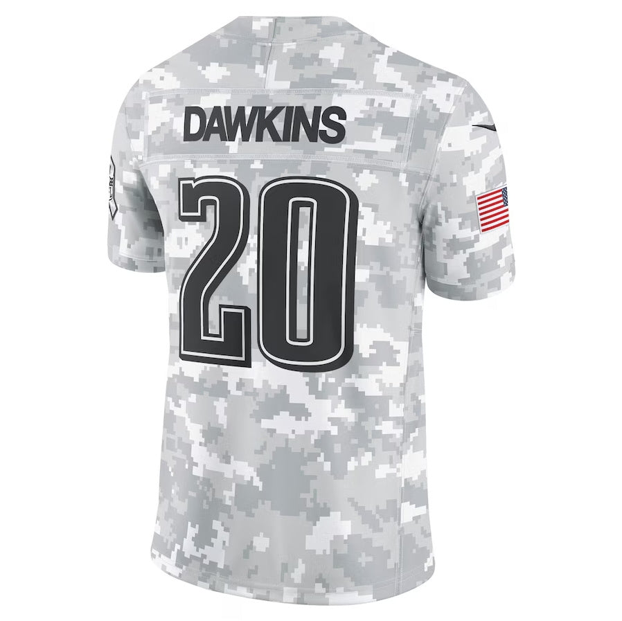 Custom #20 2024 PHI Football Shirt Top