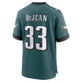 Custom #33 Green 2024 PHI Football Shirt Top