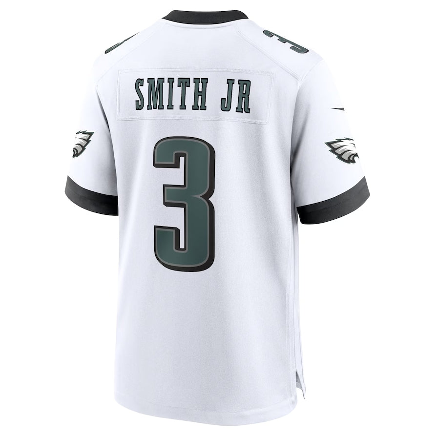Custom #3 White PHI Football Shirt Top