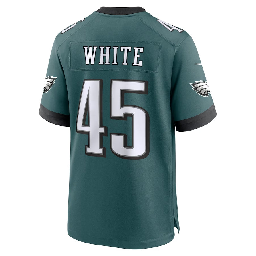 Custom #45 Midnight Green PHI Football Shirt Top