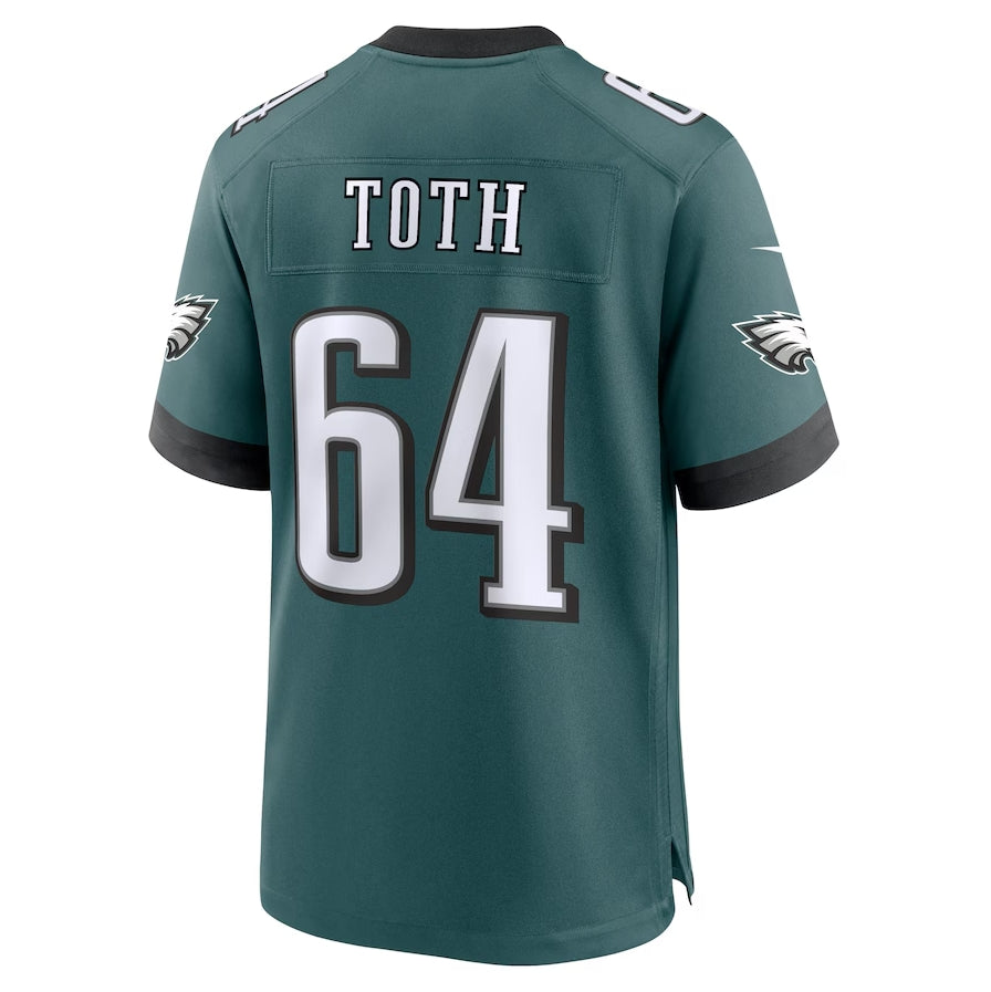 Custom #64 Midnight Green PHI Football Shirt Top