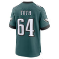 Custom #64 Midnight Green PHI Football Shirt Top