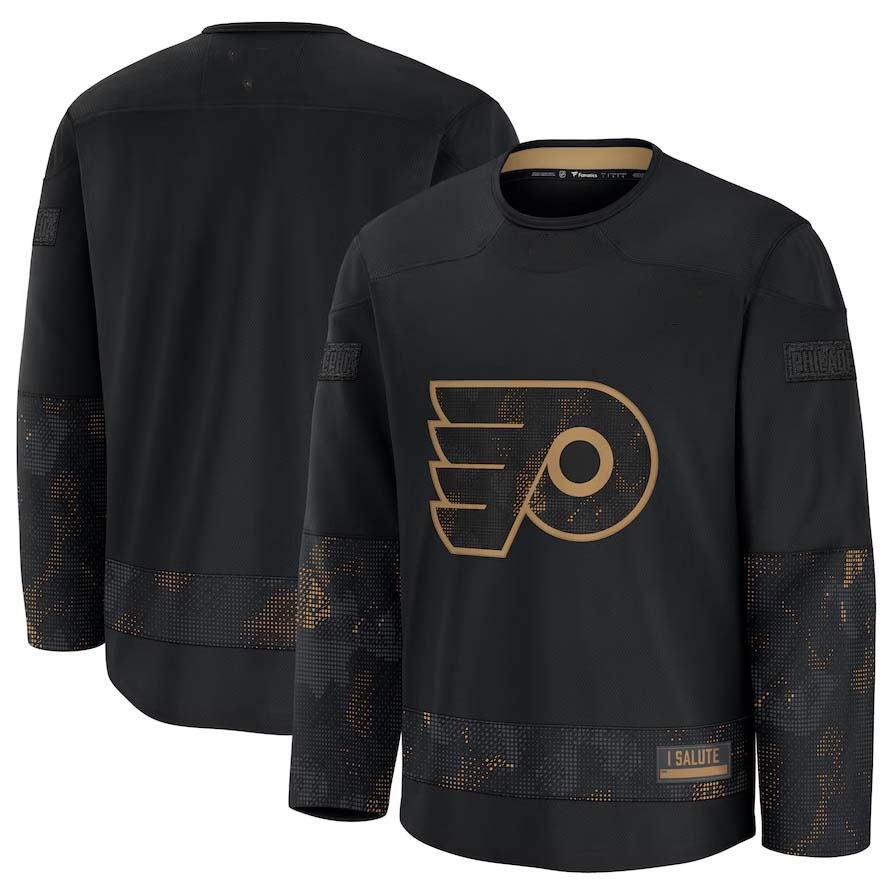 Custom Black 2024 PHI Hockey Shirt Top