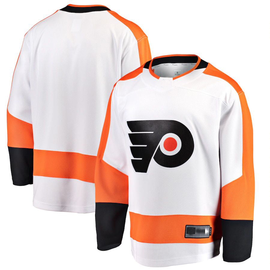 Custom White PHI Hockey Shirt Top