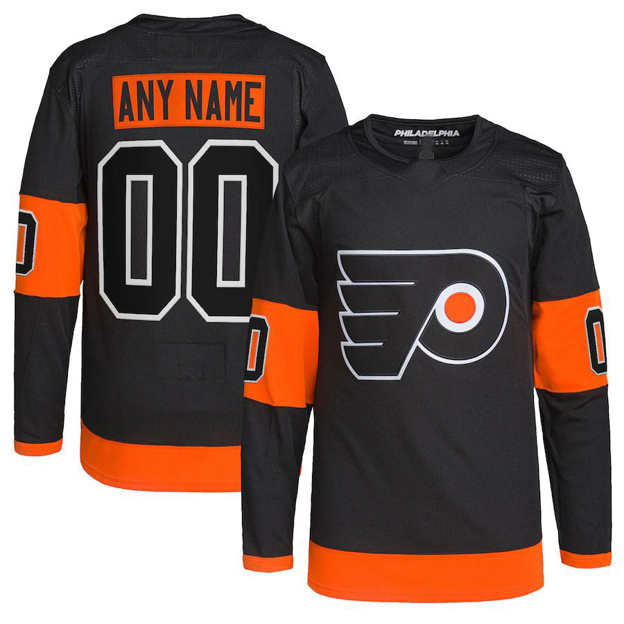 Custom Black PHI Hockey Shirt Top