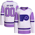 Custom White PHI Hockey Shirt Top