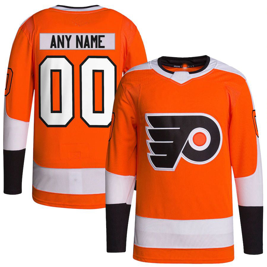 Custom Orange PHI Hockey Shirt Top