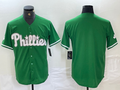 Custom Green PHI Baseball Shirt Top
