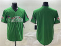 Custom Green PHI Baseball Shirt Top