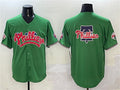 Custom Green PHI Baseball Shirt Top