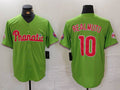 Custom #10 Green PHI Baseball Shirt Top