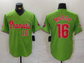 Custom #16 Green PHI Baseball Shirt Top