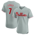 Custom #7 Gray PHI Baseball Shirt Top