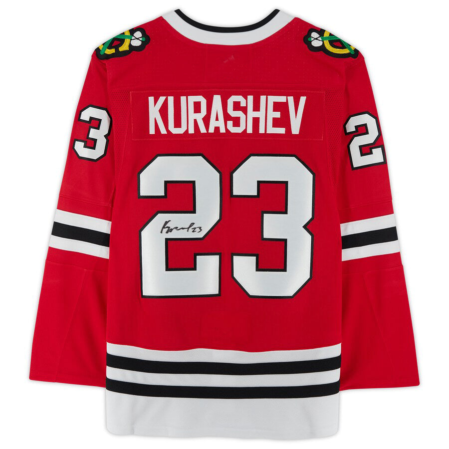 Custom #23 Red CHI Hockey Shirt Top