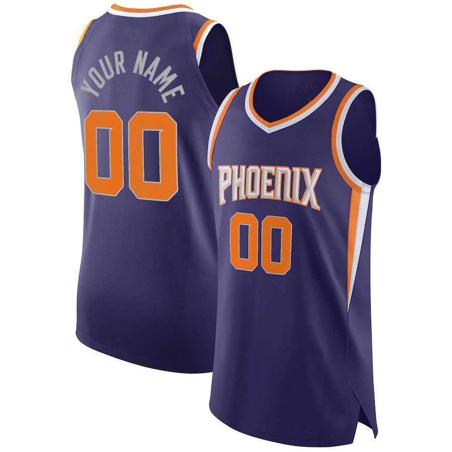 Custom #22 Purple 2021 PHX Basketball Shirt Top