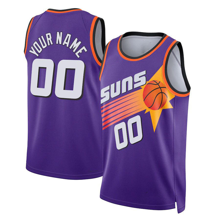 Custom #23 Purple 2022 PHX Basketball Shirt Top
