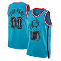 Custom #23 Turquoise 2022 PHX Basketball Shirt Top