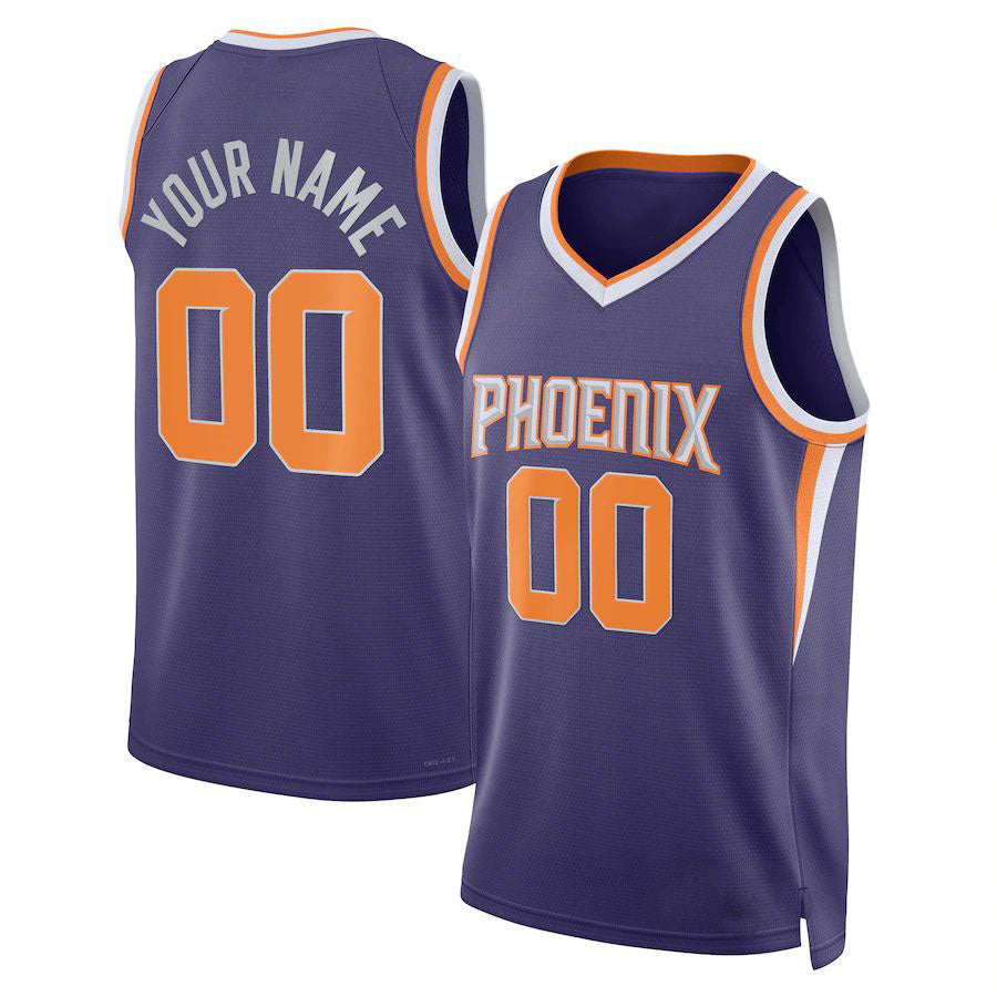 Custom #23 Purple 2022 PHX Basketball Shirt Top