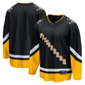 Custom #22 Black 2021 PIT Hockey Shirt Top