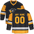Custom Black PIT Hockey Shirt Top