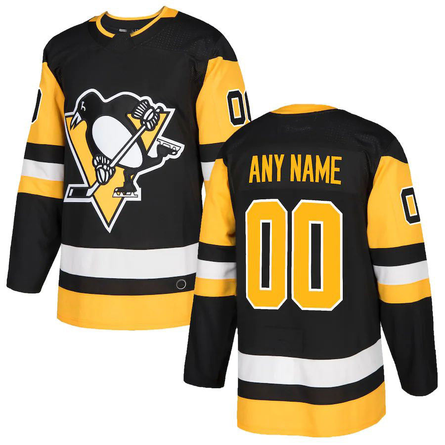 Custom Black PIT Hockey Shirt Top
