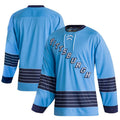Custom Light Blue PIT Hockey Shirt Top