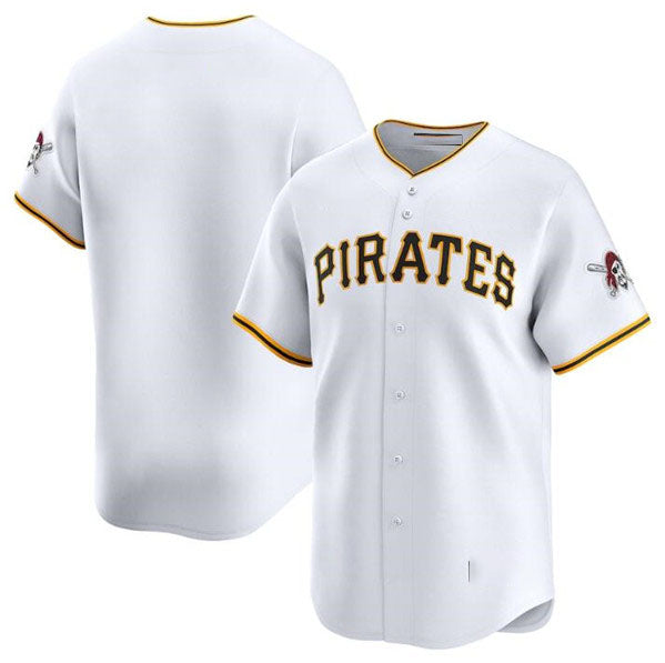 Custom White PIT Baseball Shirt Top
