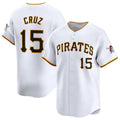 Custom #15 White PIT Baseball Shirt Top