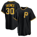 Custom #30 Black PIT Baseball Shirt Top