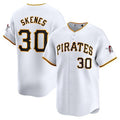 Custom #30 White PIT Baseball Shirt Top