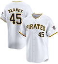 Custom #45 White 2025 PIT Baseball Shirt Top