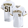 Custom #51 White 2025 PIT Baseball Shirt Top