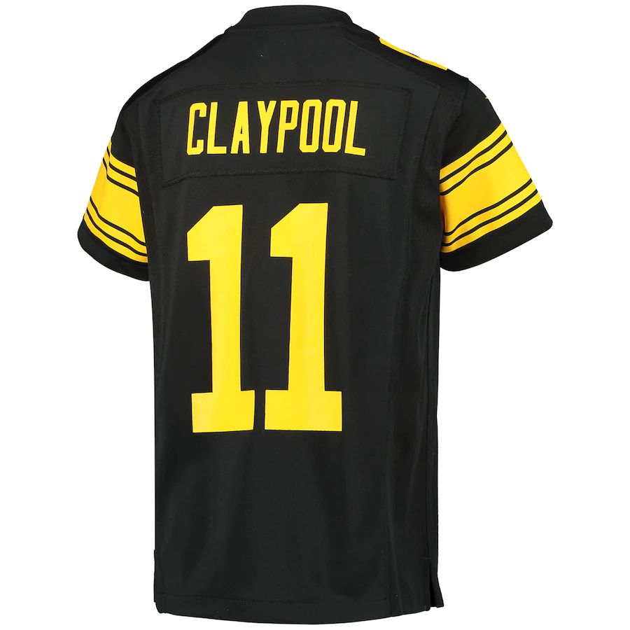 Custom #11 Black PIT Football Shirt Top