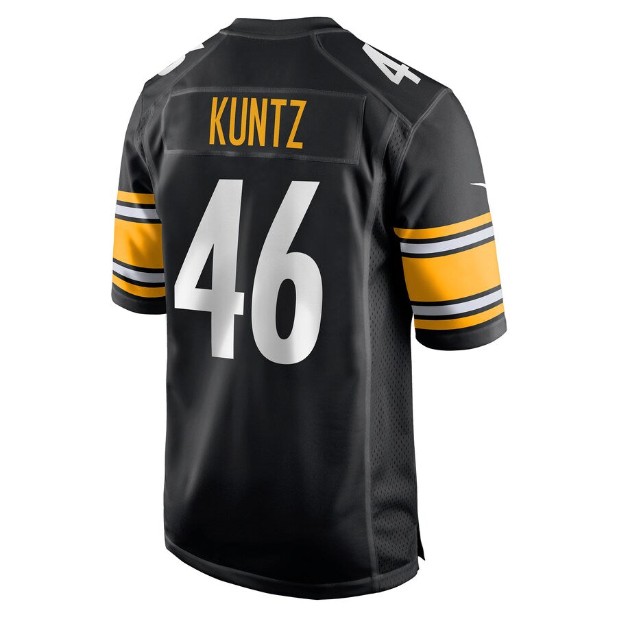 Custom #46 Black PIT Football Shirt Top