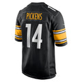 Custom #14 Black PIT Football Shirt Top
