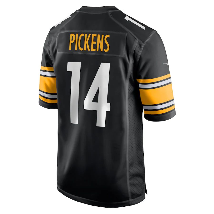 Custom #14 Black PIT Football Shirt Top