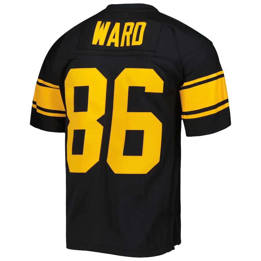 Custom #86 Black 2008 PIT Football Shirt Top