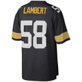 Custom #58 Black PIT Football Shirt Top