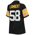 Custom #58 Black PIT Football Shirt Top