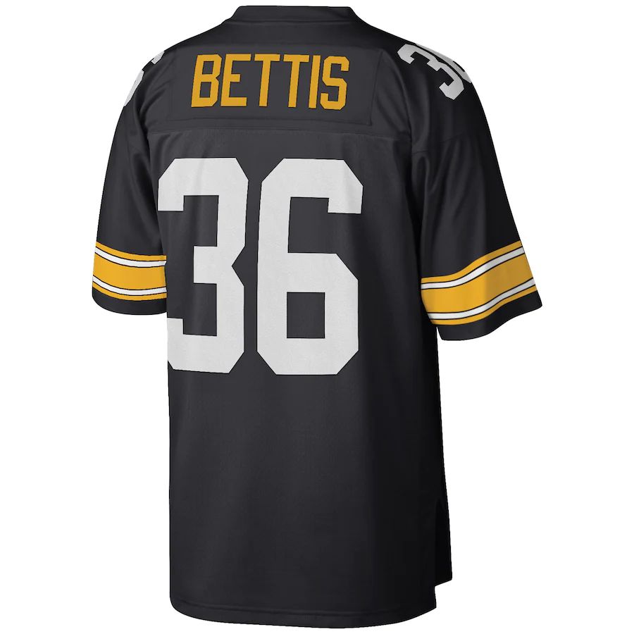 Custom #36 Black 1996 PIT Football Shirt Top