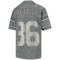 Custom #36 Charcoal 1996 PIT Football Shirt Top