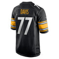 Custom #77 Black PIT Football Shirt Top
