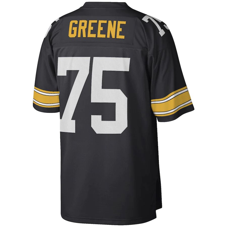 Custom #75 Black PIT Football Shirt Top