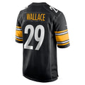 Custom #29 Black PIT Football Shirt Top