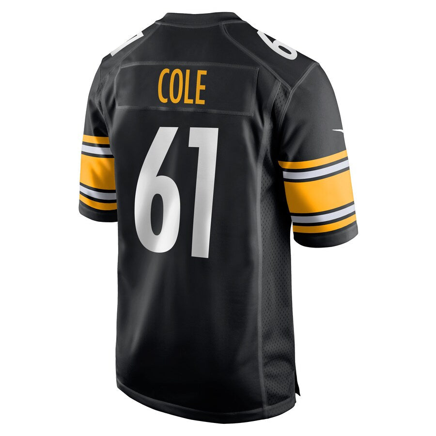 Custom #61 Black PIT Football Shirt Top