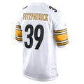 Custom #39 White PIT Football Shirt Top