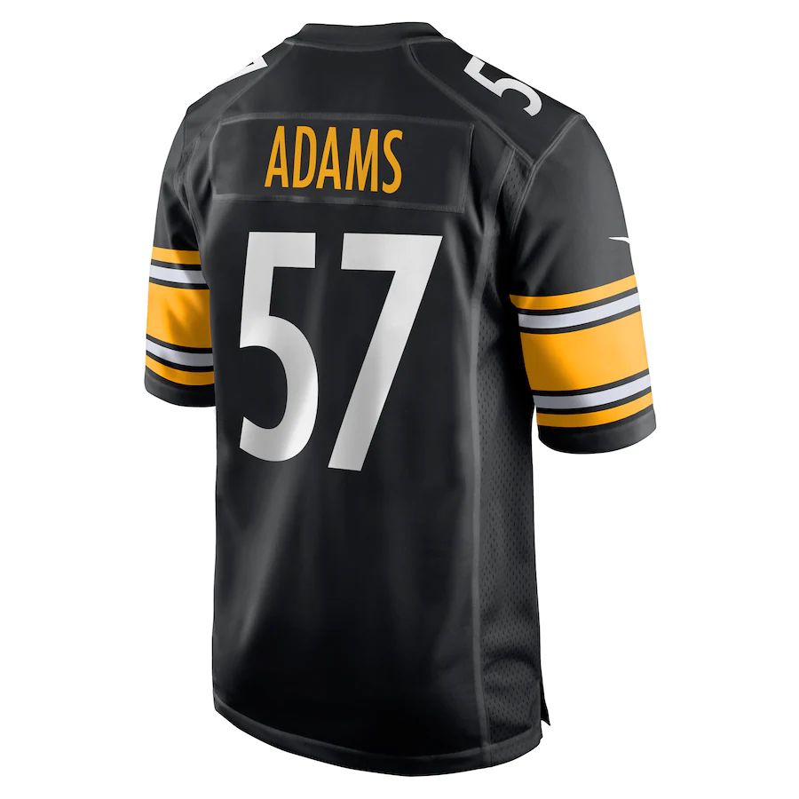 Custom #57 Black PIT Football Shirt Top